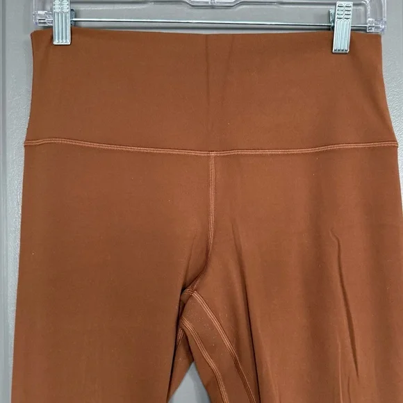 Lululemon Align Copper Brown Hi Rise Leggings Size 10 - Picture 3 of 6